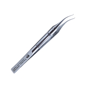 Troutman Colibri Suture Forcep 0.12mm 1x2 Teeth With Platforms Teeth Set At 45 Degrees On An  Ergonomic Fenestrated Handle Overall Length 4 3/8" (110mm)  